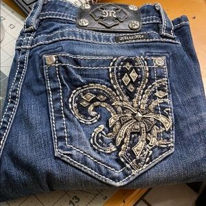 Miss me boot cut jeans size 27